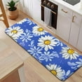 thumbnail image 5 of Blue Daisy Flower Lightblue Petals Pattern Kitchen Rug Mat,Kitchen Runner Rugs Non Skid Washable,Decorative Kitchen Floor Mats for Kitchen,Sink,Laundry,17"x47.2", 5 of 7