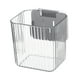thumbnail image 3 of Caja organizadora de alimentos para refrigerador, contenedor colgante resistente para montaje en pared Blanco claro, 3 of 9