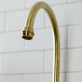 thumbnail image 6 of Kingston Brass KS7792BPLBS Bel-Air 1.8 GPM Bridge Kitchen Faucet - Brass, 6 of 6