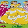 thumbnail image 5 of Allstar Rugs Allstar Kids Princess Bright Colorful Vibrant and Colors Rug Red 6' 10" x 4' 11" 5' x 8' Kids & Tween, 5 of 5