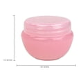 thumbnail image 2 of Beauticom 48 Jars 10G/10ML Round Oval Plastic Container Jars with Inner Liner and Lid (Pink), 2 of 6