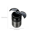 Black and Friday Deals！FengErXian Car Gadgets 2024 Clearance Car Ashtray with Lid Automatic