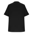 thumbnail image 5 of Karight For Women Women's Casual Short Sleeve Round Neck Summer Loose Tee Shirts Blouse, 5 of 7