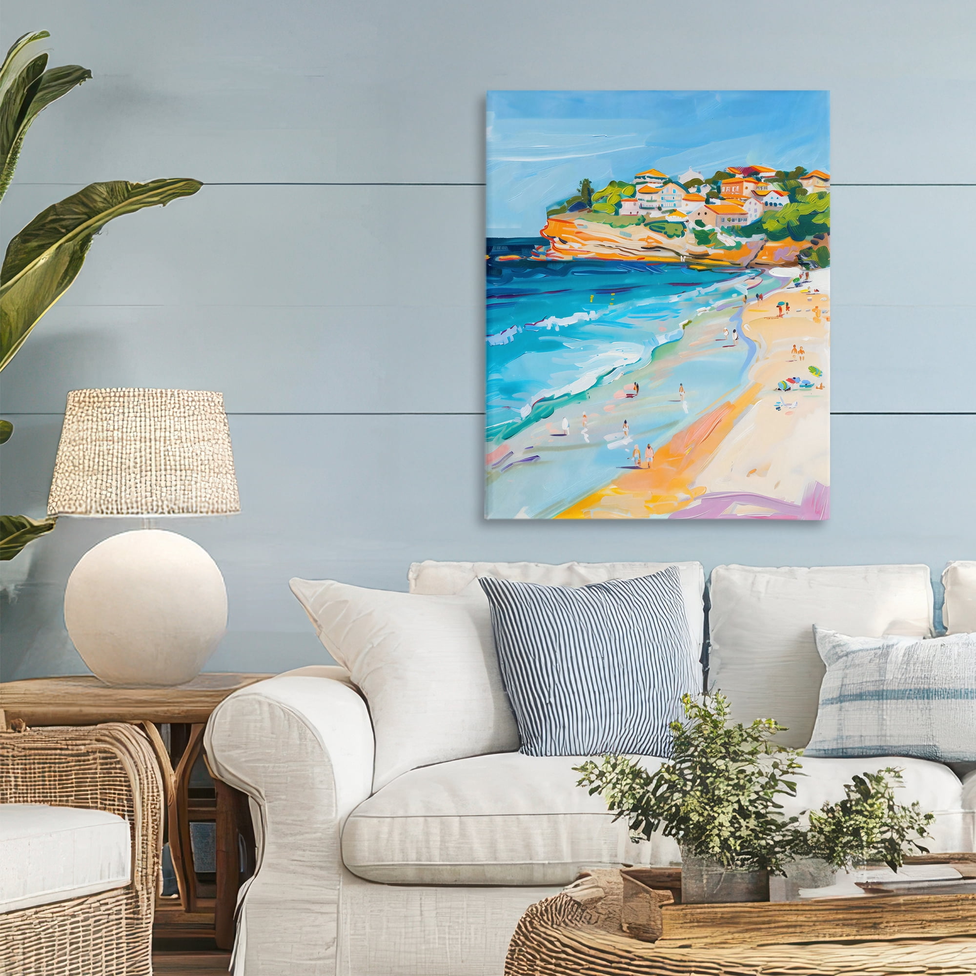 Stupell Industries Bondi Beach Cove Canvas Wall Art, design by The Prints Vibe