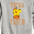 thumbnail image 3 of Pokémon - Pick of the Patch - Youth Crewneck Fleece Sweatshirt, 3 of 5