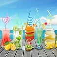 thumbnail image 2 of 10Pcs Straws for Kids Reusable Fun Drinking Straws, Party Favor Summer Fun Straws, 2 of 4