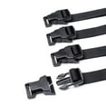 thumbnail image 3 of FNNMNNR Final Clearance! 4Packs Nylon Strap Sternum Harnas Vaste Riem + Dual Release Verstelbare Gesp Outdoor Camping Tactische Rugzak Accessoires Black, 3 of 6