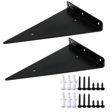

FANJIE Triangle Bracket Support Wall Shelves Mount Tripod Partition Right Angle Fixed
