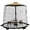 Black, variant on 7-10ft Mosquito Net with Sandbags For Patio Umbrella Outdoor, Universal Hanging Mosquito Net for Patio Umbrellas and Patio Tables, Brown, 300x240cm