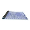 thumbnail image 2 of Ahgly Company Indoor Square Southwestern Blue Country Area Rugs, 5' Square, 2 of 4