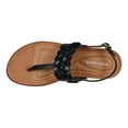 thumbnail image 2 of Easy Spirit Womens Elaine Leather Braided Thong Sandals, 2 of 5