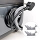 thumbnail image 4 of Monstrate Paquete de 2 organizadores de cables, organizador de escritorio, enrollador de almacenamiento de cables, soporte de cable para hogar y Organizadores de utensilios de cocina, 4 of 6