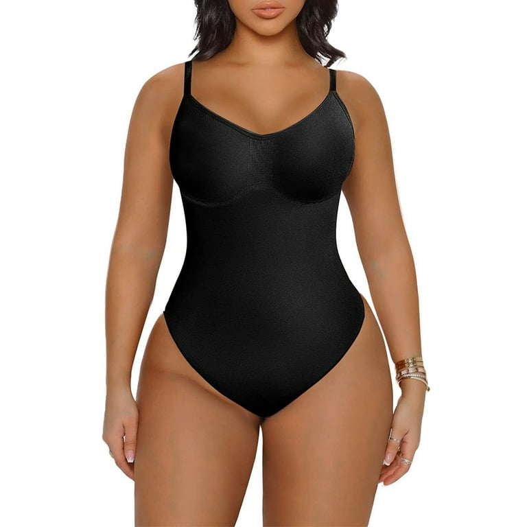 Women Bodysuit Tops Shapewear Seamless Tummy Control Slimming