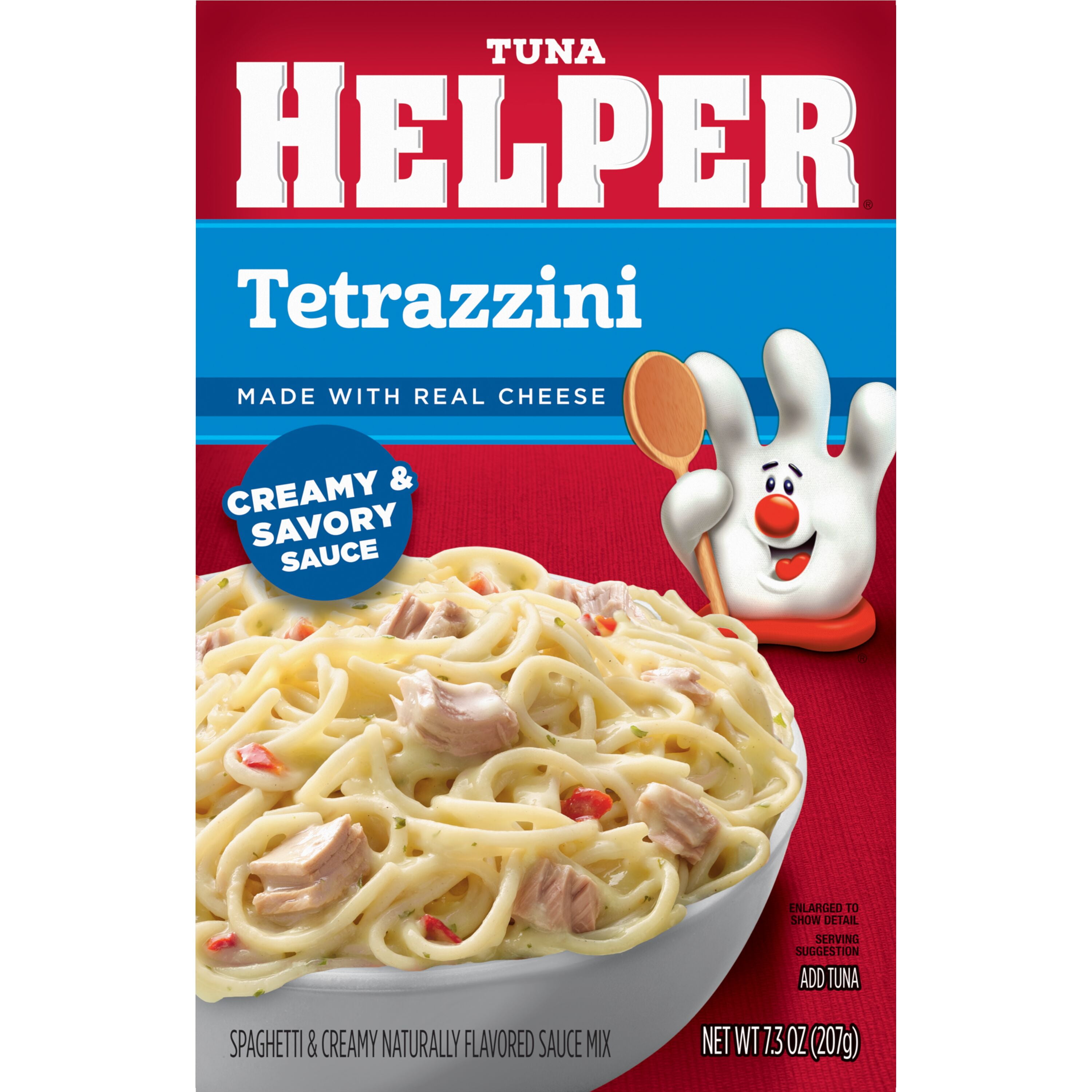 Tuna Helper Tetrazzini Pasta with Real Cheese, 7.3 Ounces Box