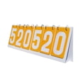 thumbnail image 4 of Almencla Sports Scoreboard 6 digits Score Keeper Scoring Board Table Score Flip Score Board for Soccer Volleyball Table Tennis Yellow, 4 of 8