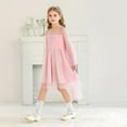 thumbnail image 6 of Spring Long Sleeved Girls' Dress Mesh Princess Dress, 6 of 7