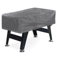thumbnail image 3 of Housse de Table de Soccer Imperméable Housse de Table de Soccer Pliante Housse Anti-Poussière Housse de Protection de Meubles Rectangulaire Durable Oxford Housse de Table de Billard de Soccer Housse de Table Grise, 3 of 7