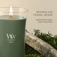 thumbnail image 4 of WoodWick Fraser Fir Large Hourglass Candle, 4 of 8
