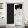 thumbnail image 1 of Cortina opaca para puertas francesas - Panel de cortina de vidrio opaco con aislamiento térmico para cortinas de puertas y ventanas, 26 x 68 pulgadas Ormromra WMZL-2039-1, 1 of 6