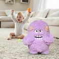 thumbnail image 4 of Big Eye Plush Doll Soft Stuffed Toy Cute Hairy Girl Pillow for Kids and Adults, 4 of 8