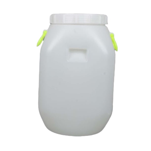 Cubo de polipropileno multiusos, resistente, para almacenar agua y arroz. 25 L cuadrado