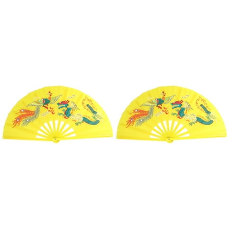 

Etereauty Fan Folding Chinese Fan Dancing Cooling Retro Held Hand Vintage Dance Fans Decorative Decoration Summer Ornament Fans