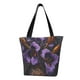 thumbnail image 1 of Disketp Ornate Purple Floral Vase Bolsa de Hombro Casual para Mujer, Bolso Cruzado para Compras, Viajes y Uso Diario, 1 of 6