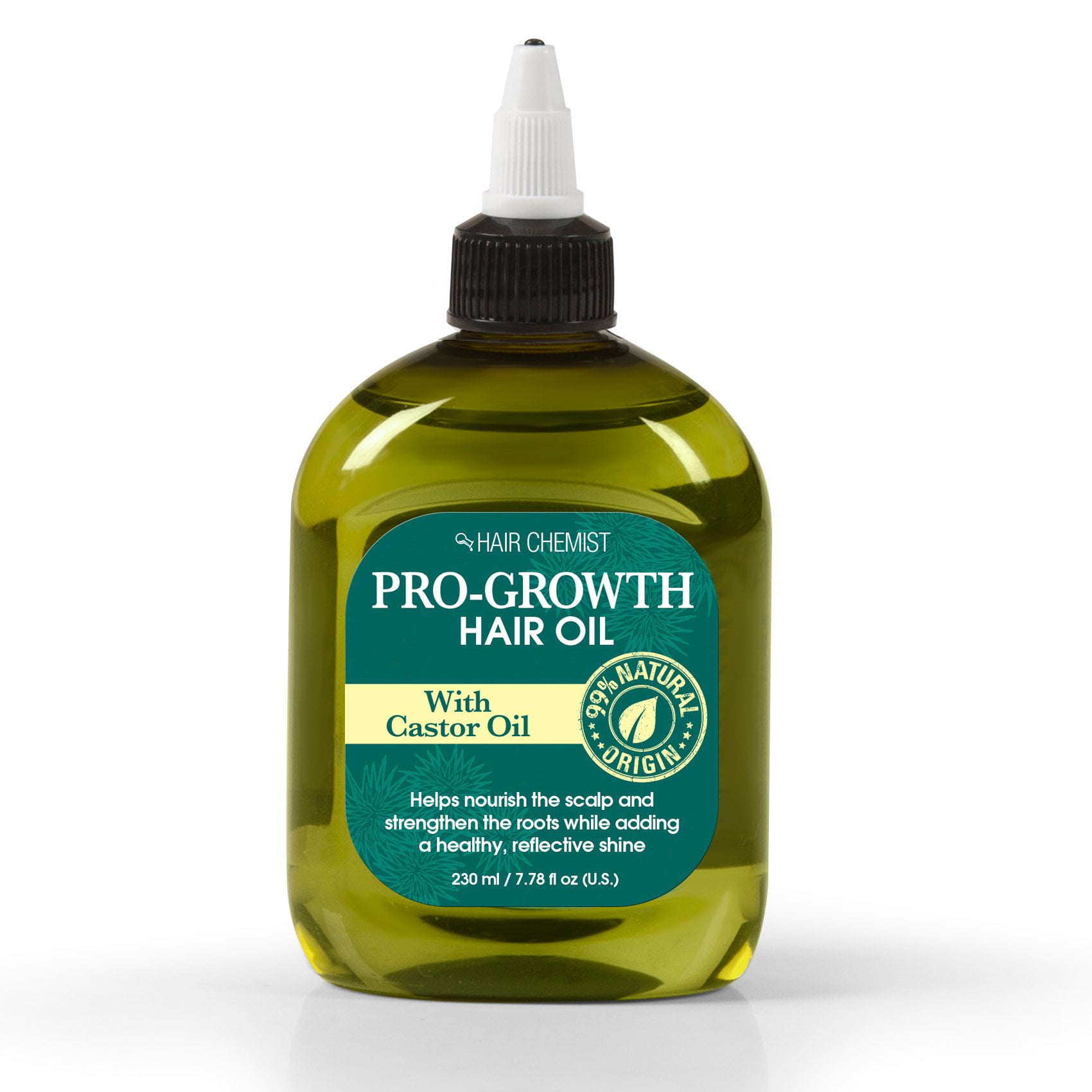 Hair Chemist Pro-growth Hair Oil with Castor Oil 7.78 oz. - Walmart.com