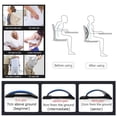 thumbnail image 4 of xiaxaixu Spinal Stretcher Relax Lumbar Support Spine Pain Relief Back Massager, 4 of 4