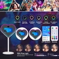 thumbnail image 5 of WideMeet Photobooth Heart Shape Magic Mirror Machine with 21.5 Inch Touch Screen for Party Events, 5 of 8