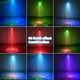 thumbnail image 2 of Luces para fiestas POCOCO DJ batería RGB con control remoto, 2 of 6