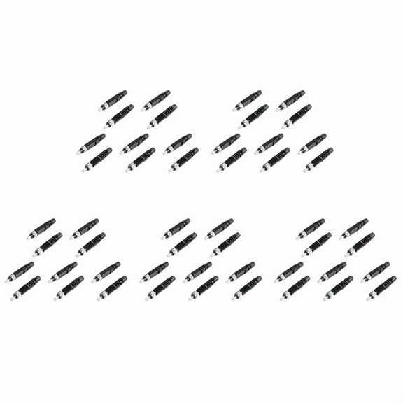 50Pcs FC Single-Mode Cold Splice Optical Fiber Cable Splice Connector Pre-Buried Fiber Optic Quick Connector