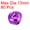 Purple, variant on Unique Bargains 13mm Jingle Bells Craft Bells Carbon Steel Electroplating Purple 80 Pack