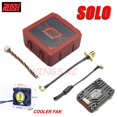 thumbnail image 1 of SOLO 5.8G 48CH/37CH Video Transmitter PIT/25-1.6W Switchable VTX CNC Shell External Cooling Fan For RC FPV Longrange VTX heqiyong toy, 1 of 2