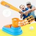 thumbnail image 2 of Ball Set Toys 3-5 5-8, Baseball Tee , Auto Ball Launcher, Indoor Outdoor Outside Sports Tee Ball Set Toys Gifts for 3 4 5 6 Year Old, 2 of 7