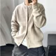 thumbnail image 2 of Suéter para hombre Otoño e invierno Cárdigan de punto para hombre Moda coreana Color sólido Y2k Abrigos de alta calidad Reseñas Ropa Estilo Top, 2 of 5