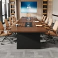 thumbnail image 6 of Tribesigns 8ft Conference Room Table, Modern Office Meeting Desk with Cable Management, 6 of 7