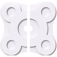 thumbnail image 7 of 30"OD x 3"ID x 10 1/2"C x 1"P Luna Architectural Grade PVC Contemporary Ceiling Medallion, Two Piece, 7 of 7