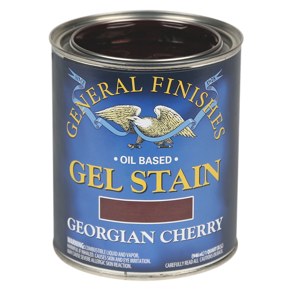 General Finishes, Gel Stain, Oil Based, Cherry, Pint Walmart