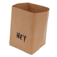 thumbnail image 4 of Paper Bag Water Washing Large Capacity Grocery Storage Kraft Paper Bag for Home Kitchen Small Size HEY Pattern, 4 of 14
