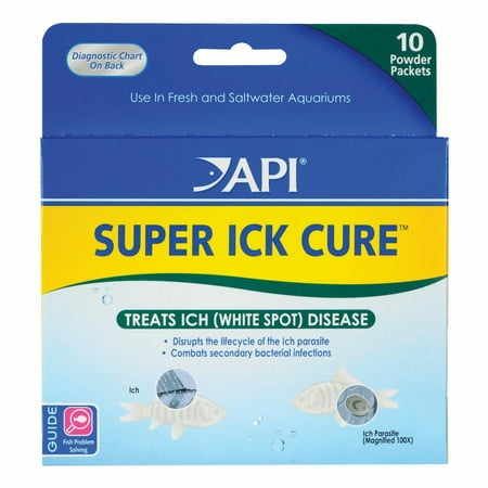 API Super Ick , Freshwater And Saltwater Fish Powder Medication,