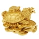 thumbnail image 4 of Tortuga de Tortugas de Resina Dragon dorado, 4 of 9