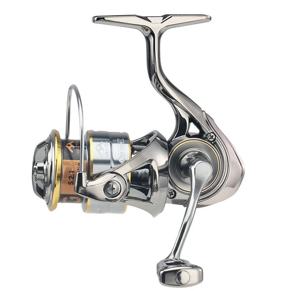 HAUT TON Smooth Spinning Fishing Reel 5.2:1 Gear Ratio 6 1 BB Ambidextrous Carbon Fiber Construction Durable Corrosion-Resistant