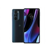 Motorola Edge+ (2022) - 5G smartphone - RAM 8 GB / Internal Memory 128 GB - OLED display - 6.7" - 2400 x 1080 pixels (144 Hz) - 3x rear cameras 50 MP, 50 MP, 2 MP - front camera 60 MP - Verizon - cosmos blue