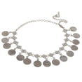 thumbnail image 1 of Accesorios para el cabello con cadena para cabeza con monedas bohemias, diadema el cabello, con , joyería para el cabello Zulema Cadena de cabeza de plata, 1 of 7