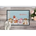 thumbnail image 2 of Carolines Treasures Merry Christmas Carolers Border Collie Red White Door Mat Indoor Rug or Outdoor Welcome Mat 24x36, 2 of 4
