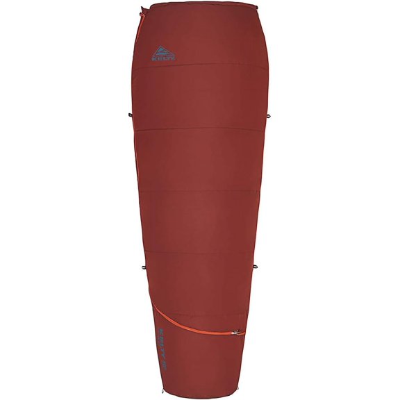 Kelty Rambler 50 Degree Synthetic CloudLoft Insulated Sleeping Bag, Unzips Completely to A Blanket, Anti-Snag Zipper & More