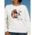 thumbnail image 2 of Paris Woman Sweatshirt Women -SPIdeals Designs, Female 4X-Large, 2 of 4