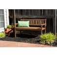 thumbnail image 2 of Linon Crosscreek Mid-Back Acacia Outdoor Bench, Acorn, 2 of 8