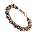 thumbnail image 2 of Pulseras de cuentas de calavera Qarigey Acero Titanio Dorado Rosa, 2 of 6